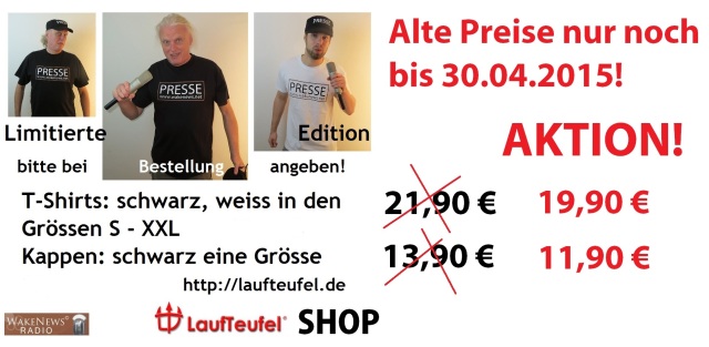 WN Presse Shirts + Kappen neue Preise Aktion 30.04.2015